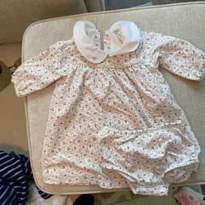 Ralph Lauren floral long sleeve dress and bloomers